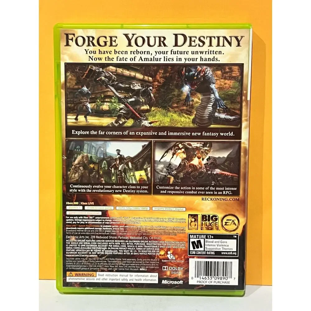 Kingdoms of Amalur: Reckoning - Xbox 360 Tested